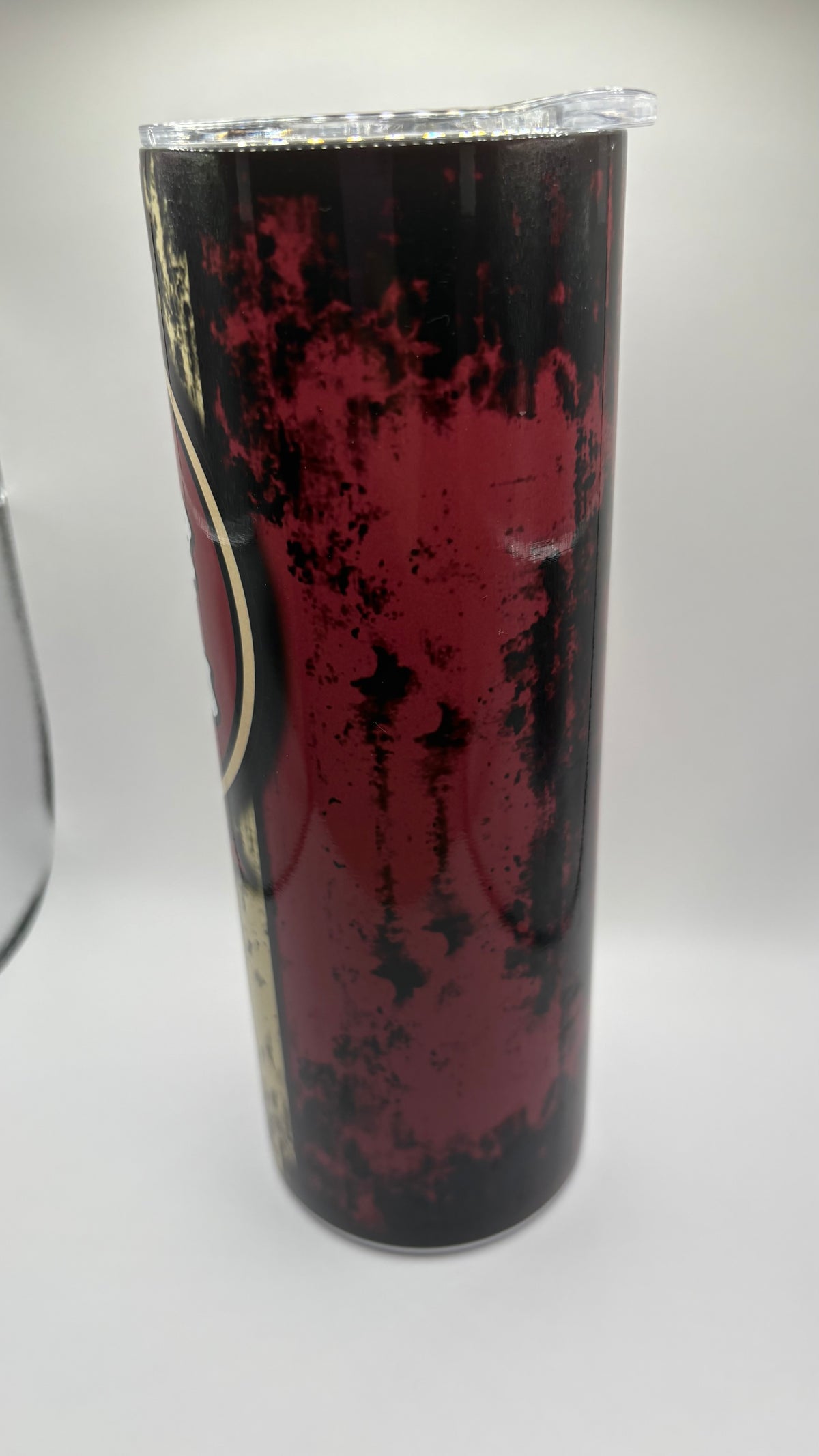 Florida State Seminoles 20 oz Tumbler – FSU Fan Gift – Garnet & Gold Grunge Design