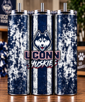 UConn Huskies Inspired Tumbler