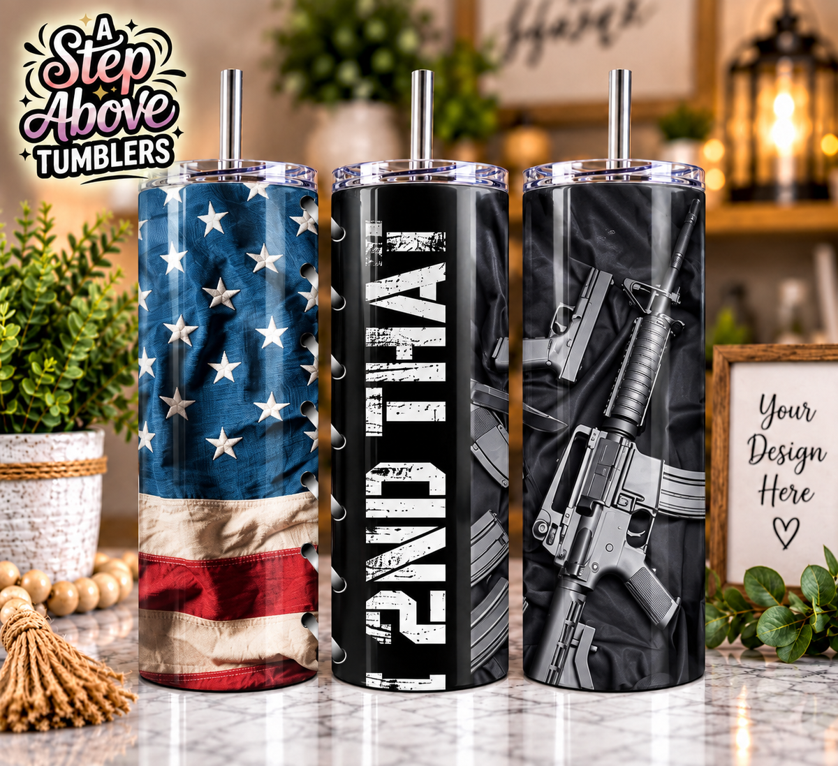 I Second that patriotic Tumbler