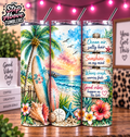 Beach Tumbler, Ocean Lover Cup, Tropical Tumbler, Summer Beach Cup