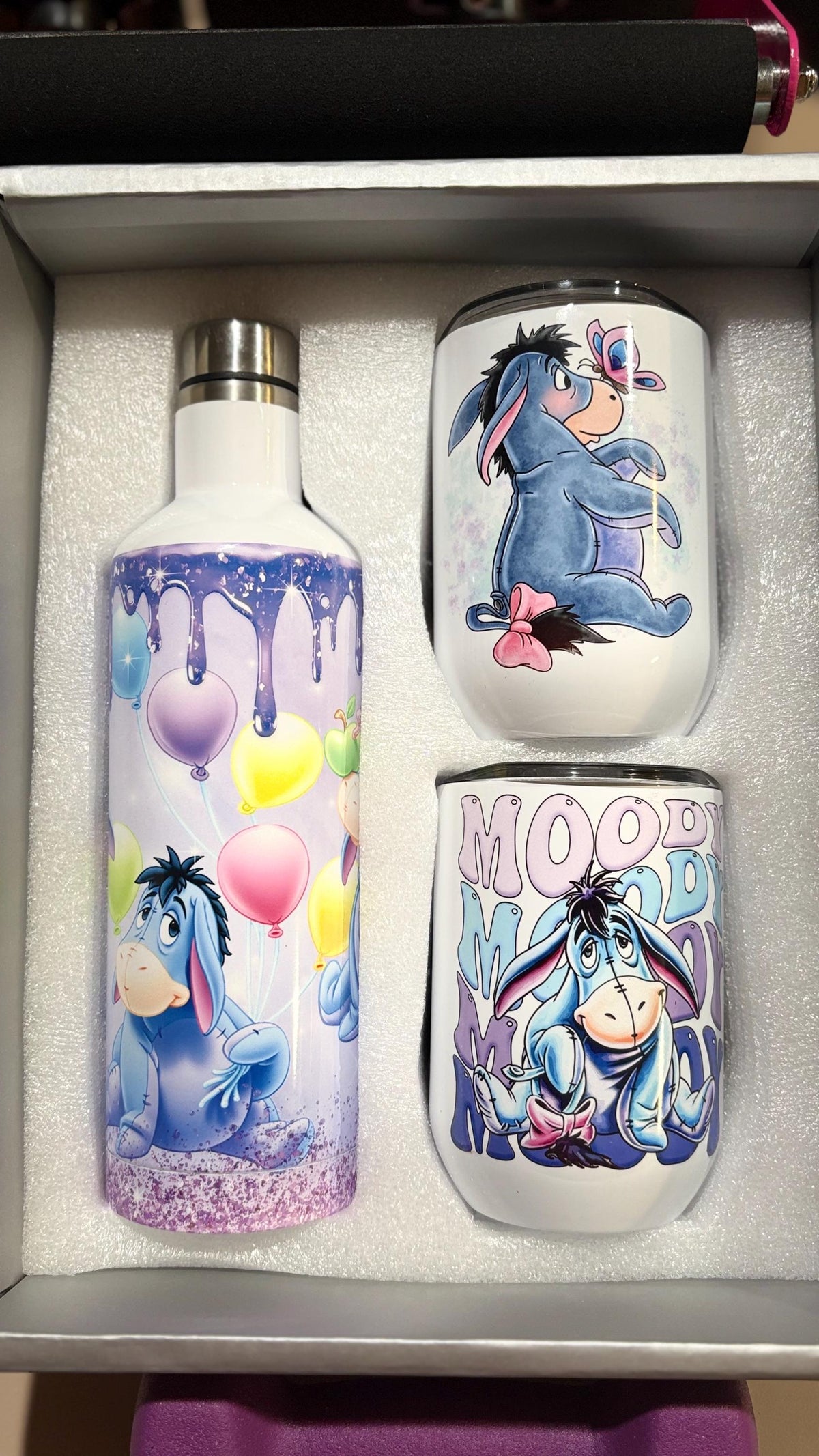 Eeyore tumbler set
