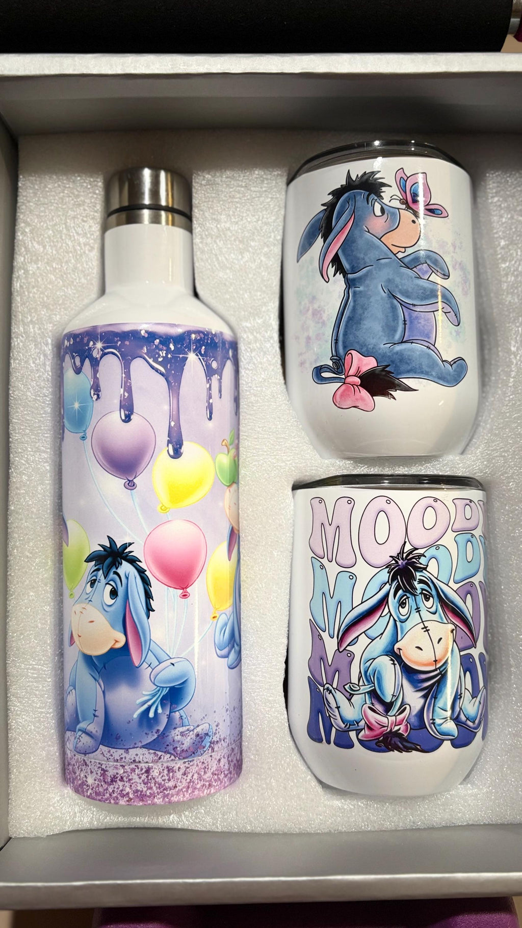 Eeyore tumbler set