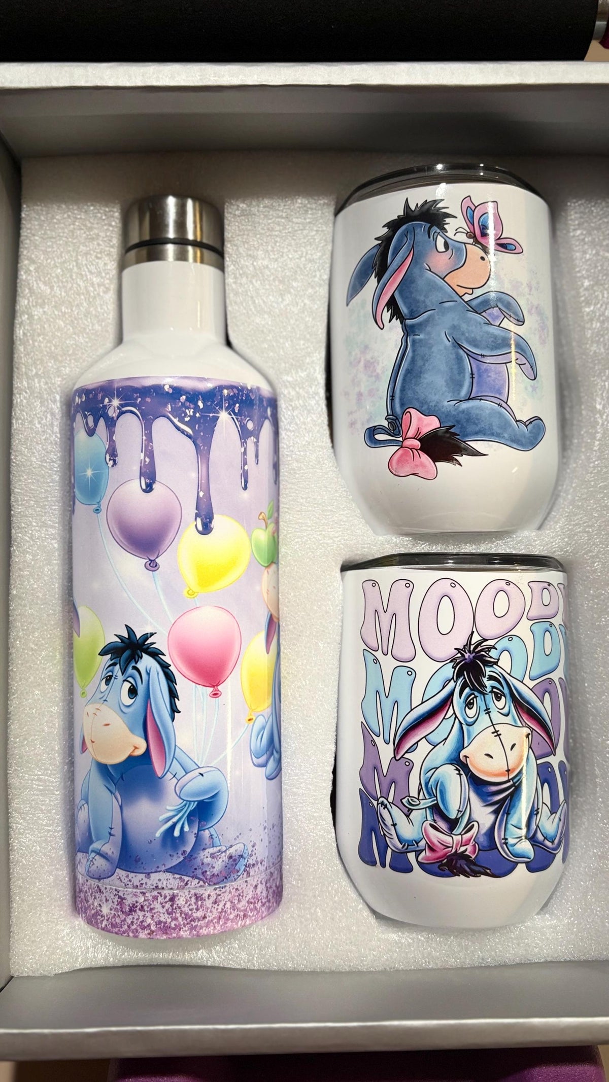 Eeyore tumbler set