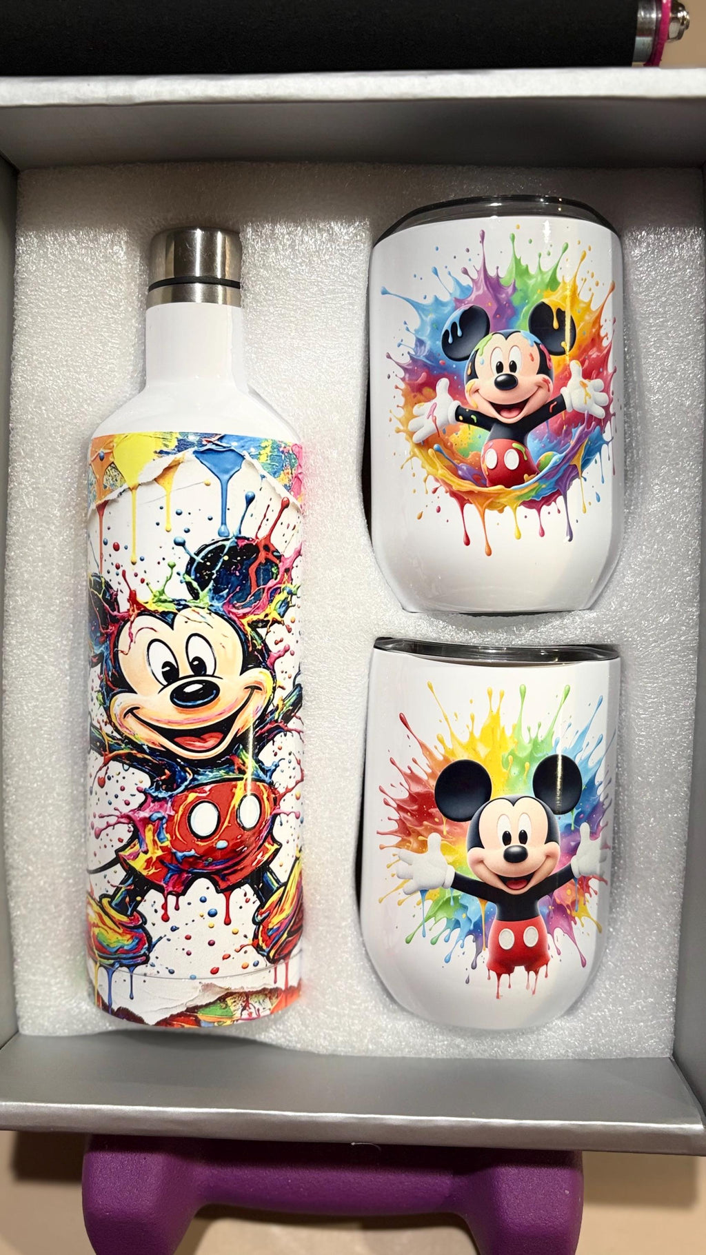 Mickey Mouse tumbler set