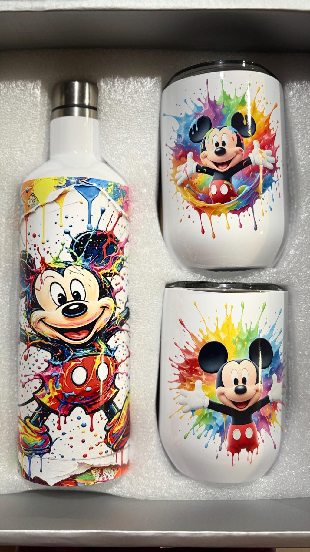 Mickey Mouse tumbler set