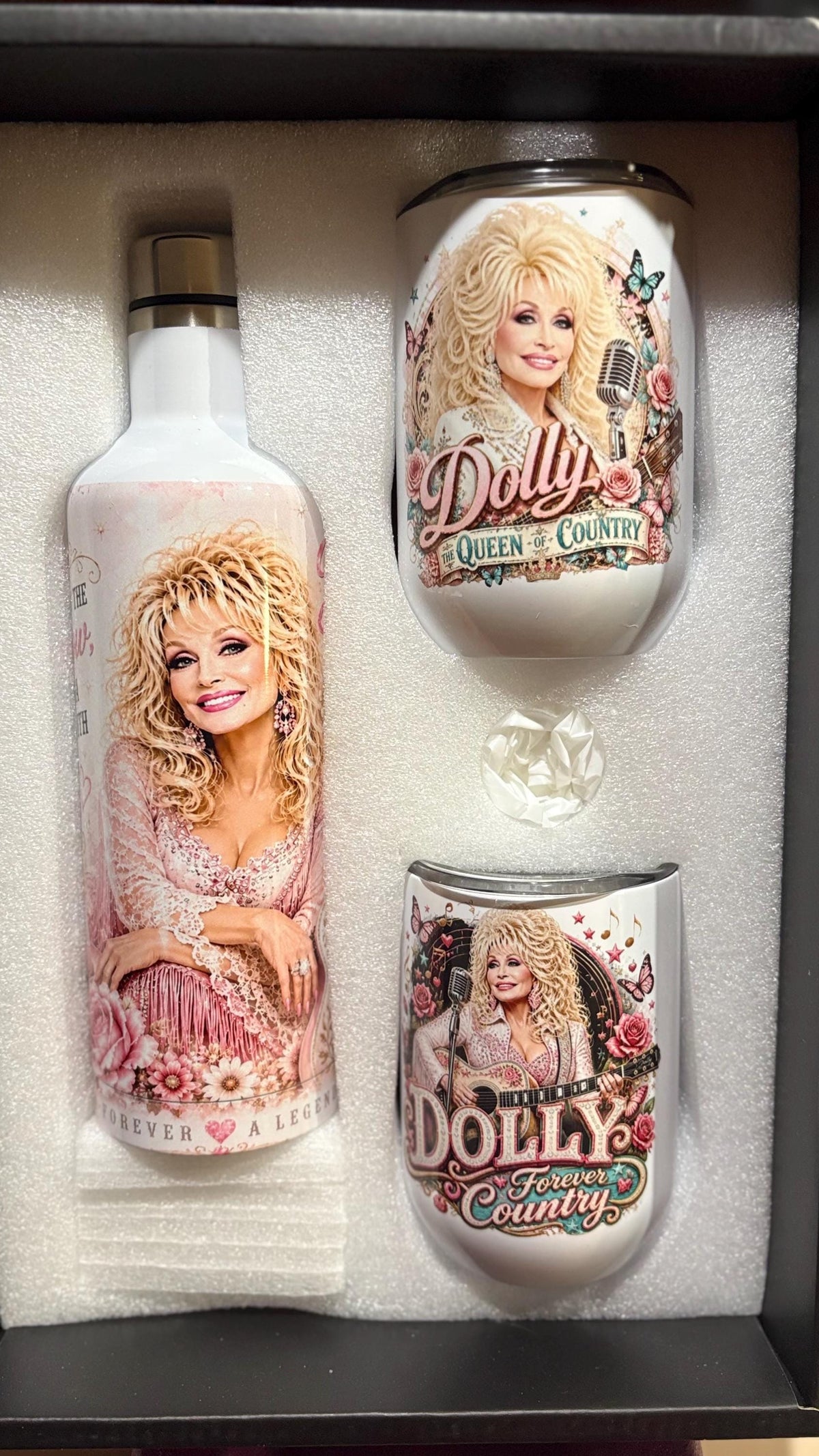 Dolly Parton tumbler set
