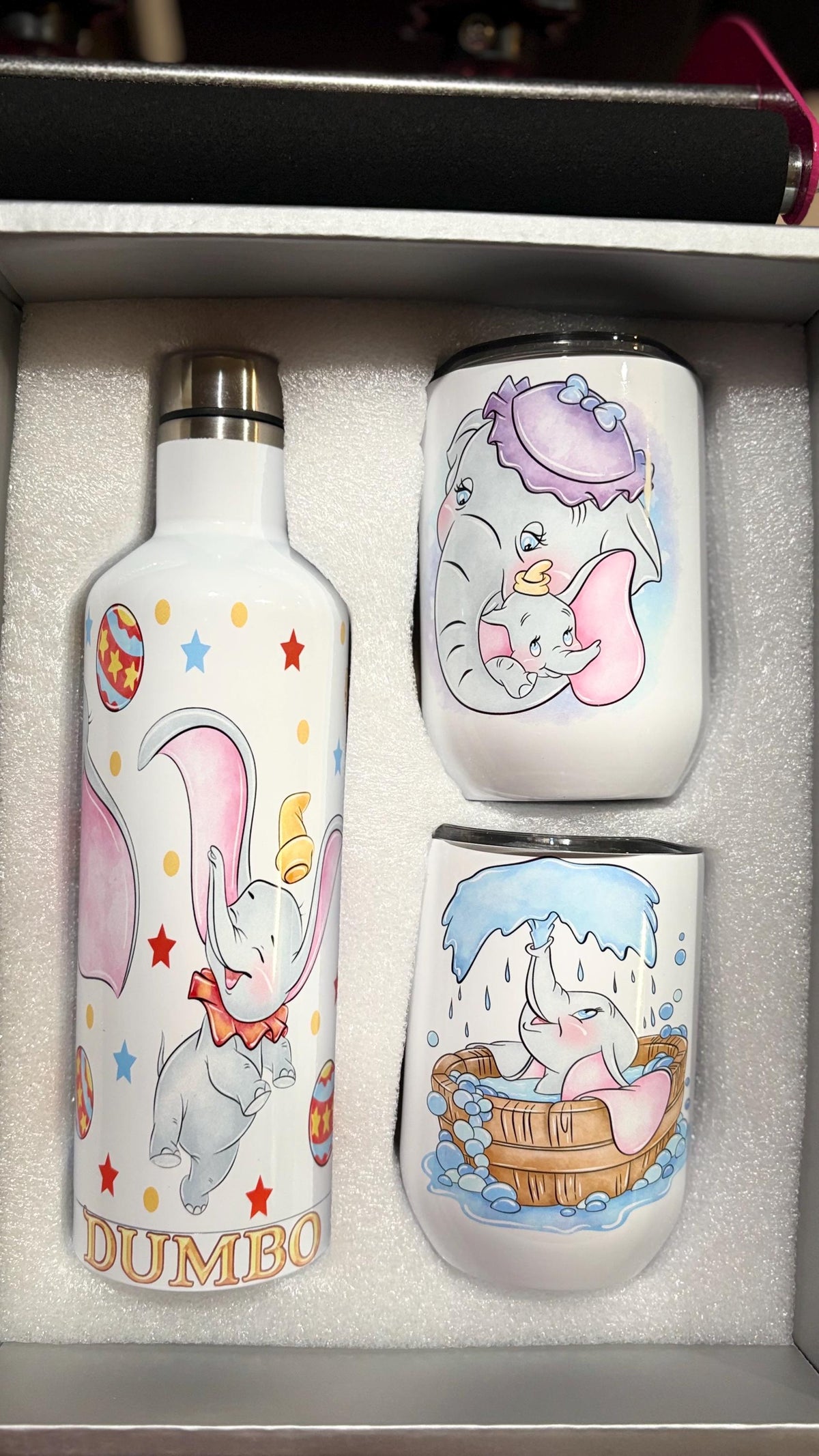 Dumbo tumbler set