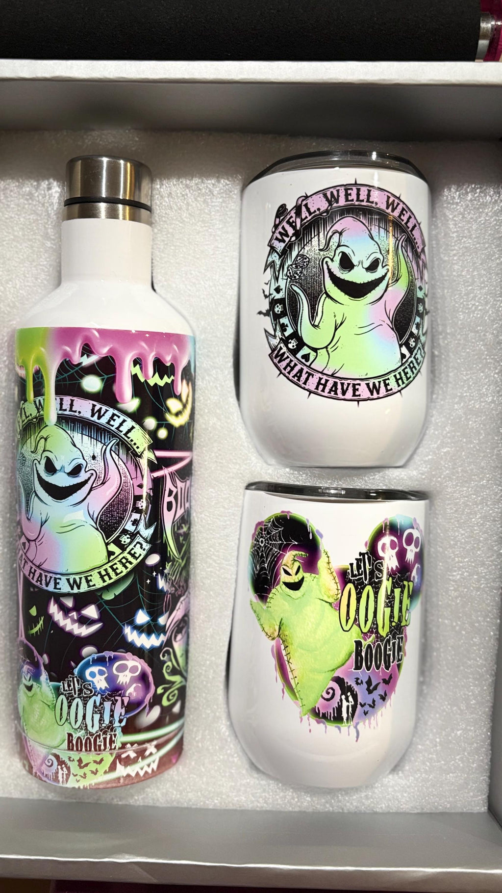 Oogie Boogie tumbler set