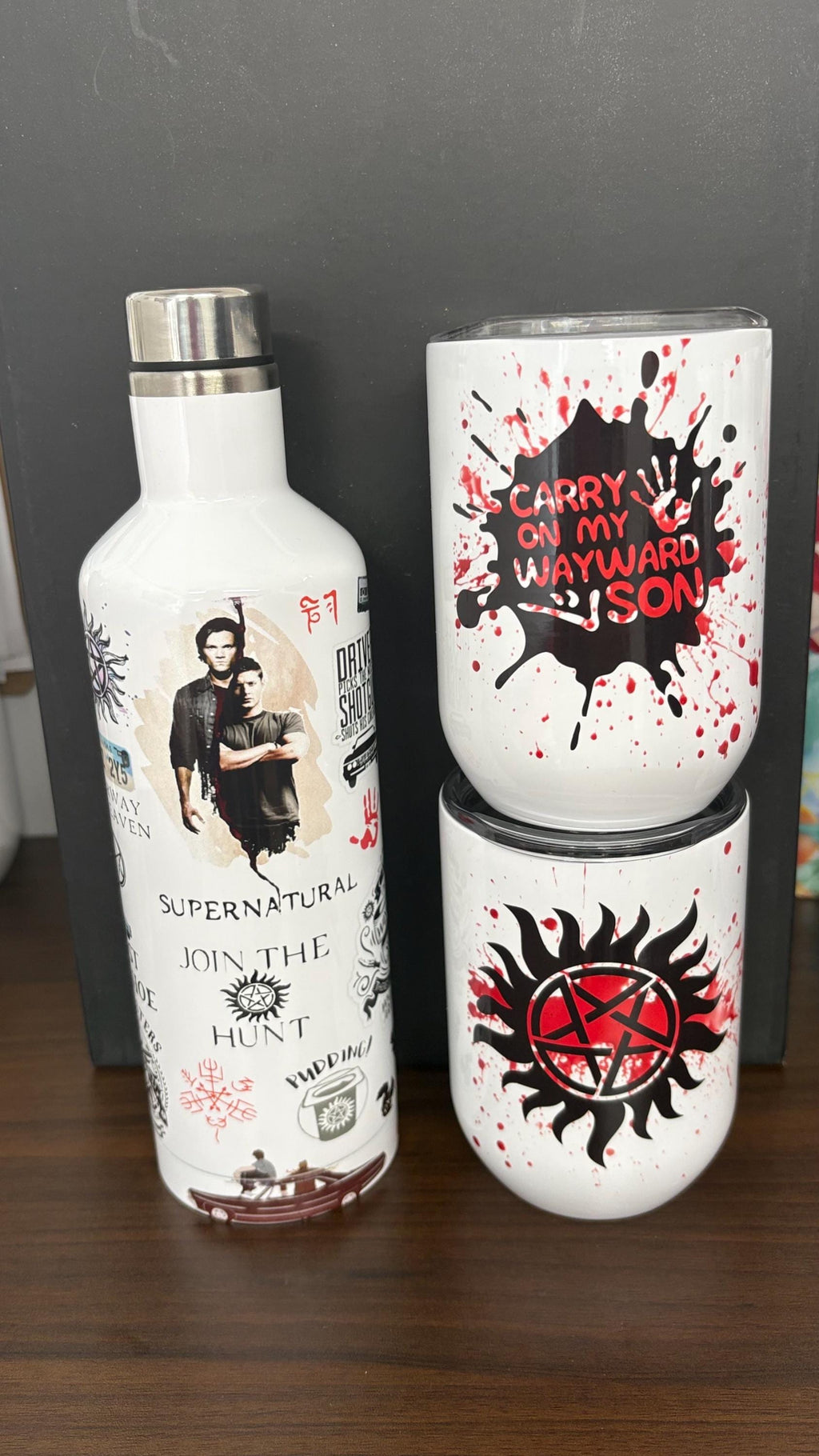 Supernatural Tumbler set