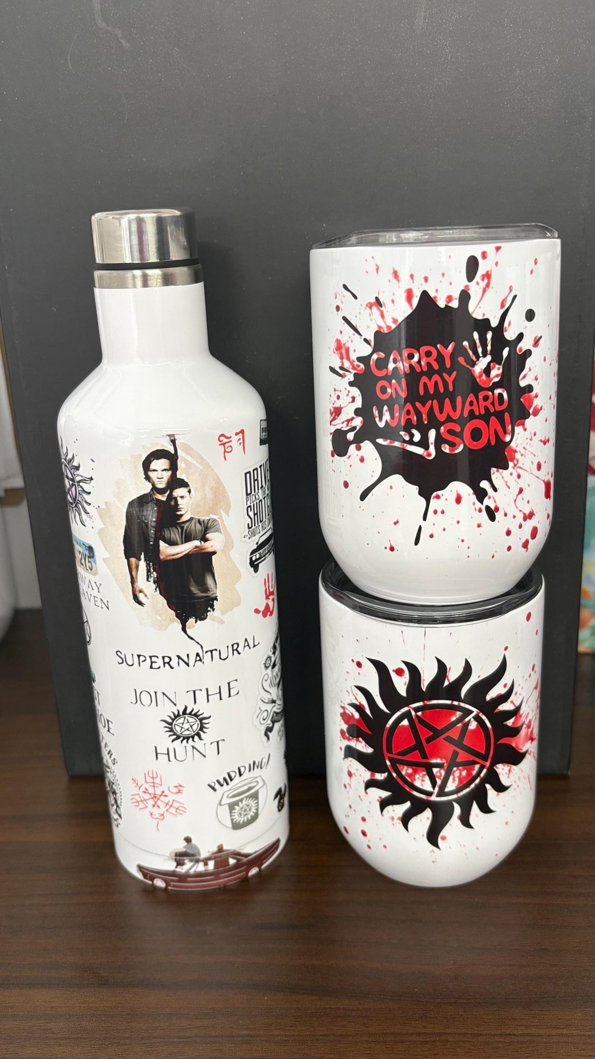 Supernatural Tumbler set