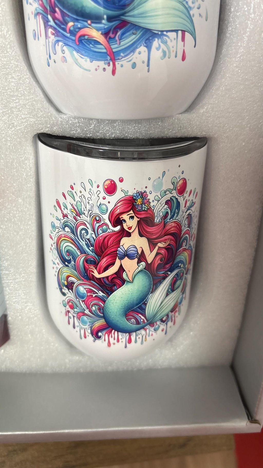 Little mermaid tumbler set