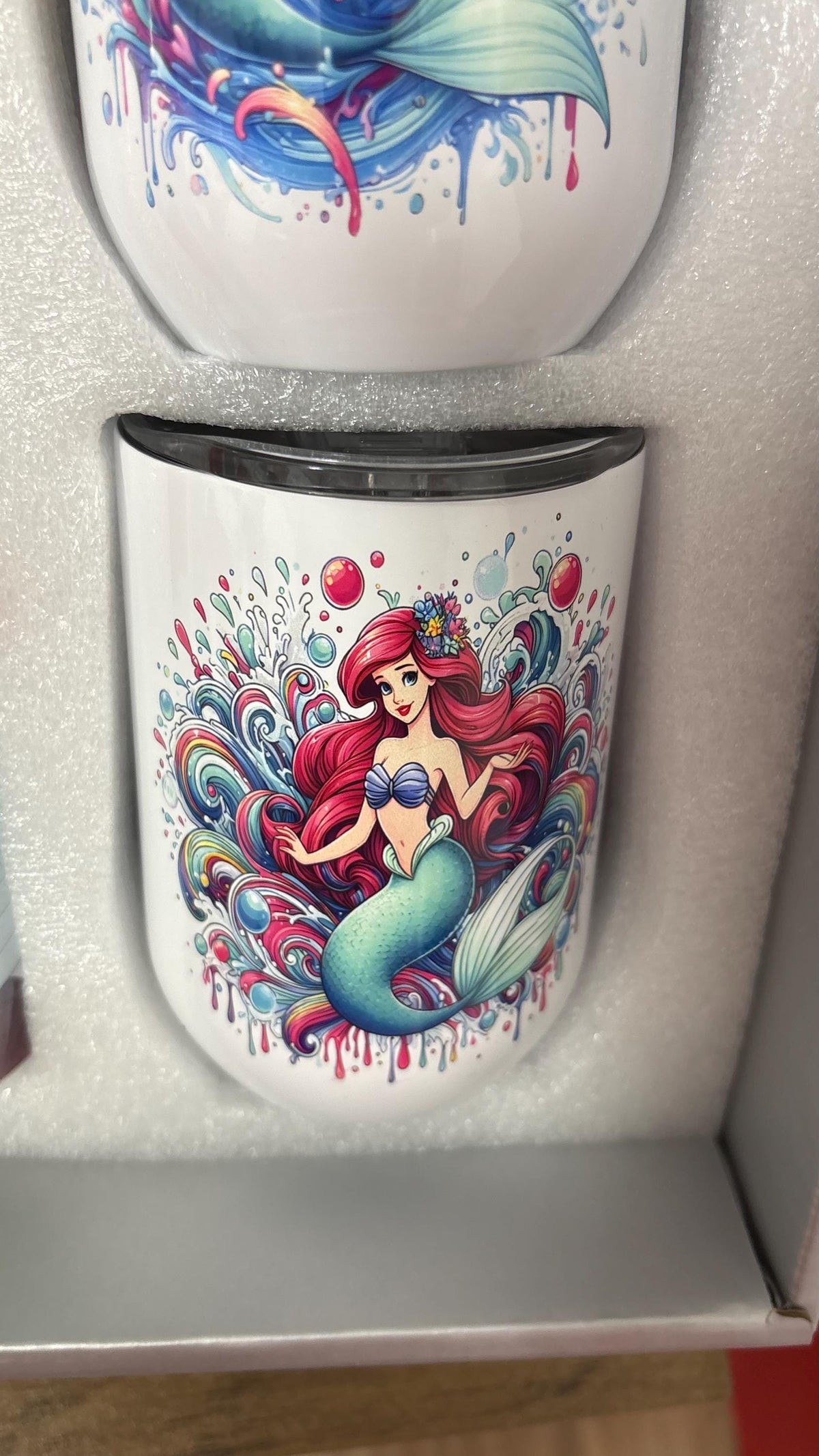 Little mermaid tumbler set