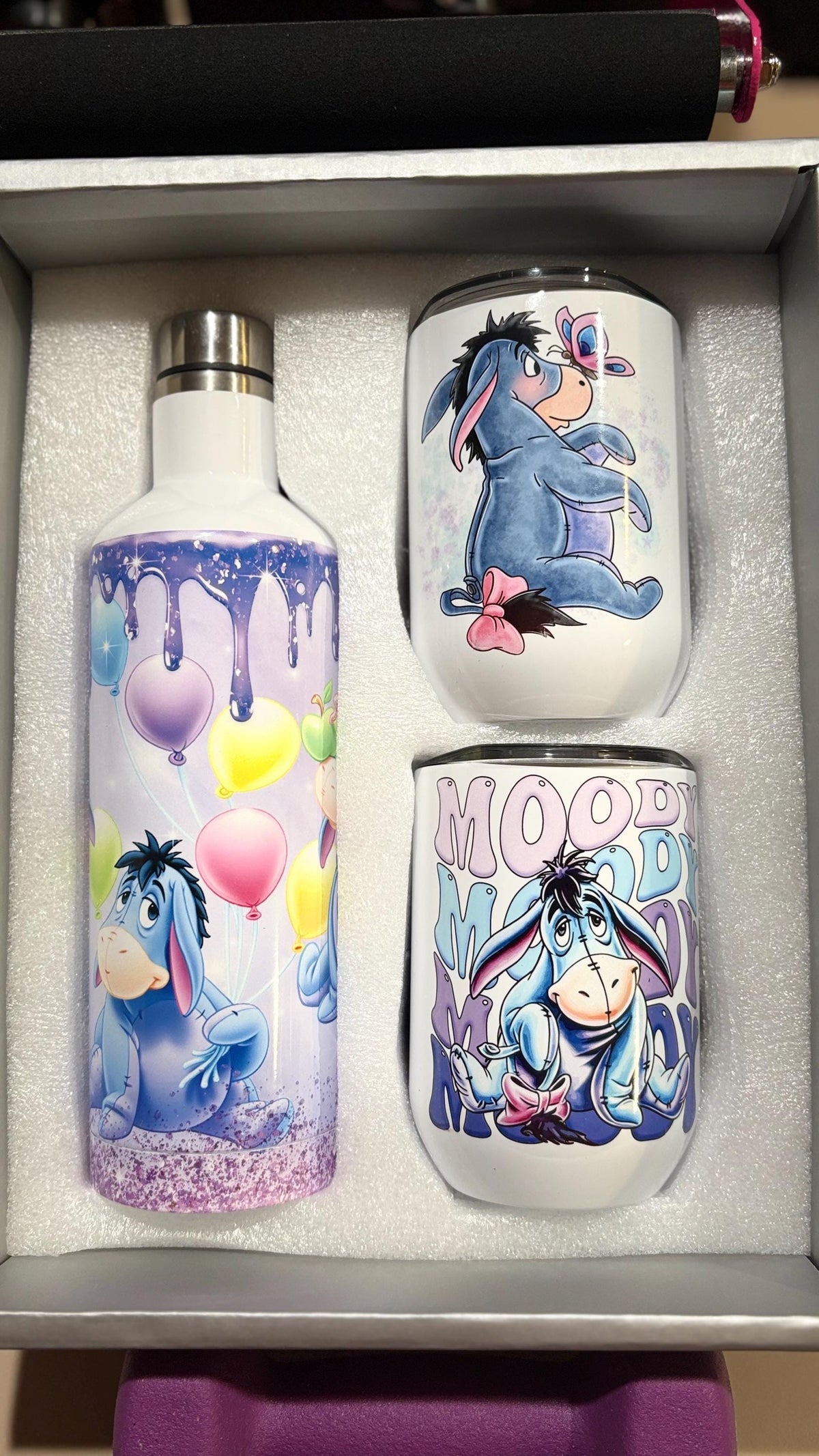 Eeyore tumbler set