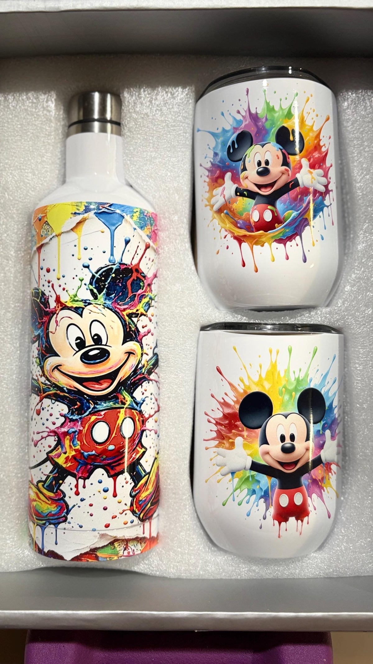 Mickey Mouse tumbler set