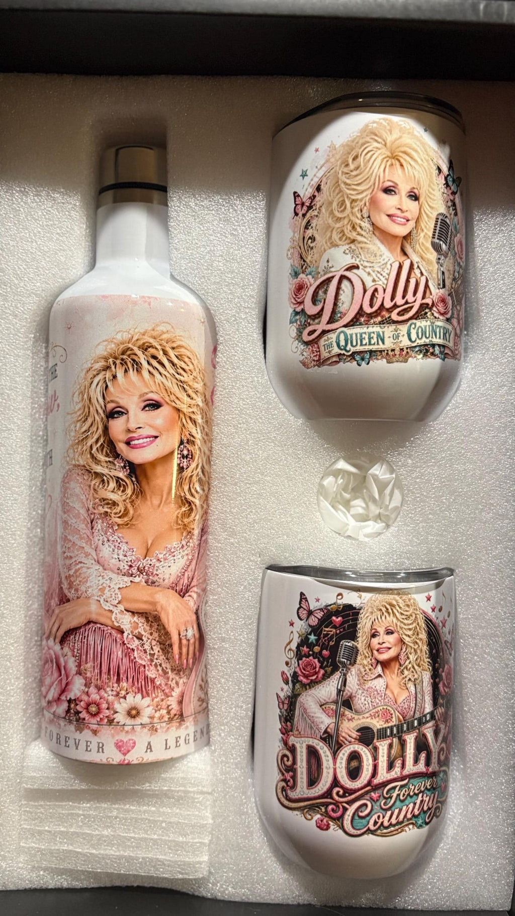Dolly Parton tumbler set