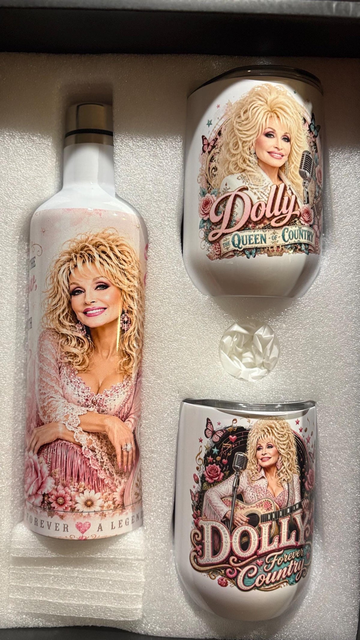 Dolly Parton tumbler set