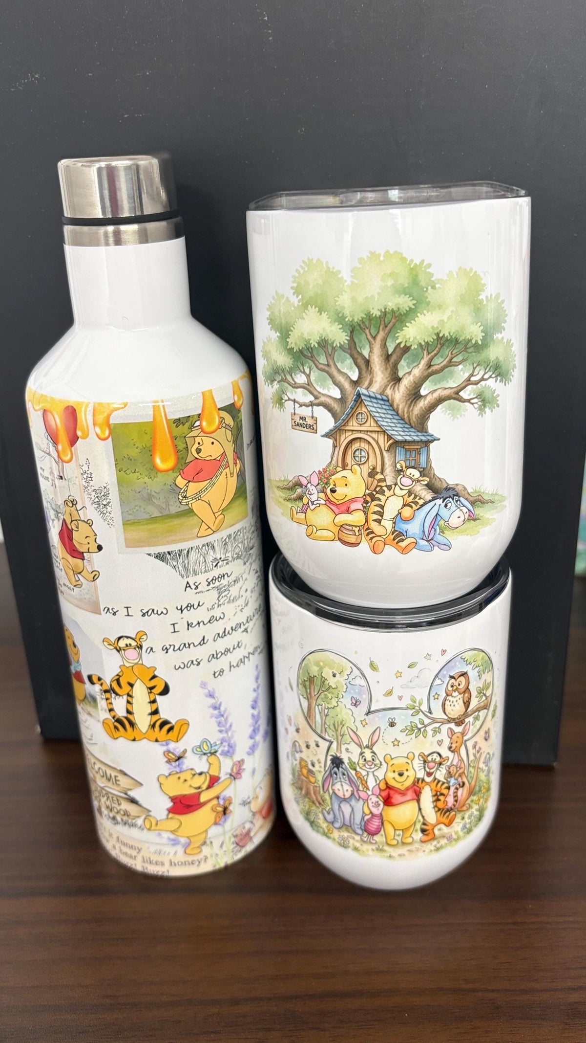 Winnie the Pooh tumbler set