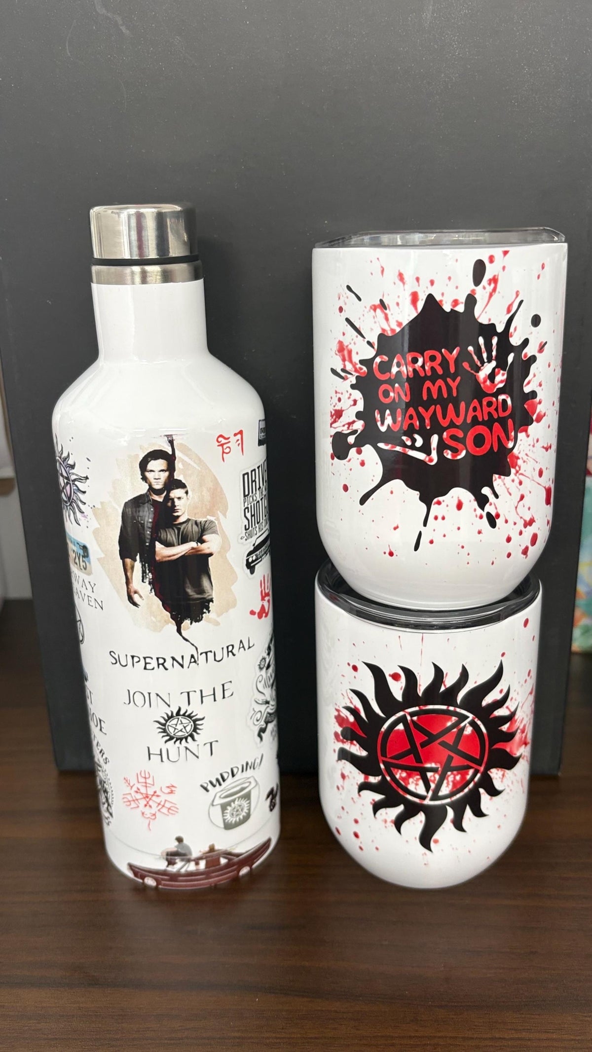 Supernatural Tumbler set