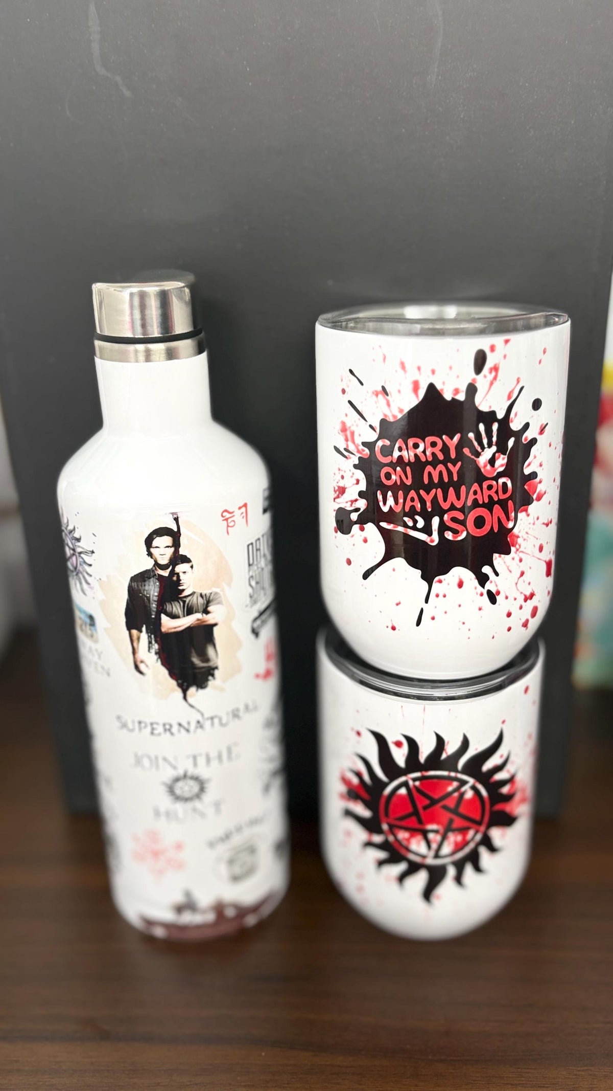 Supernatural Tumbler set