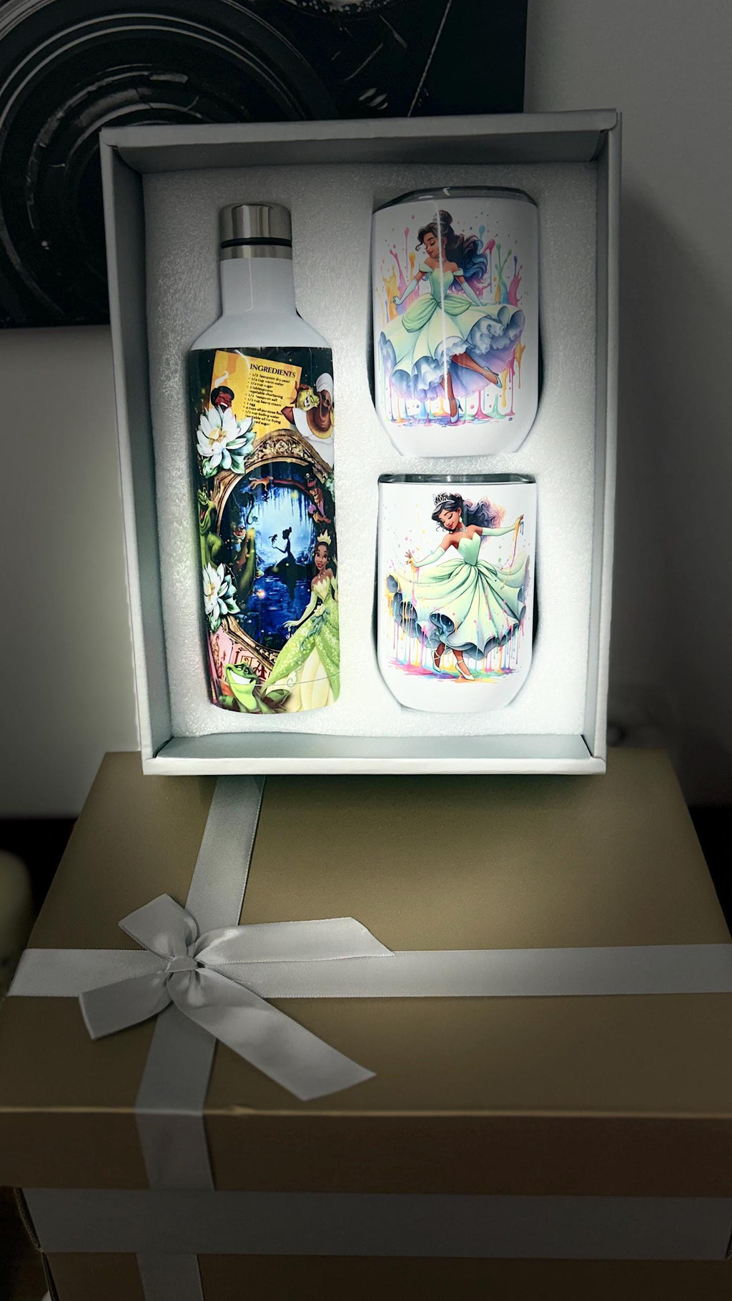 The princess and the frog tumbler set