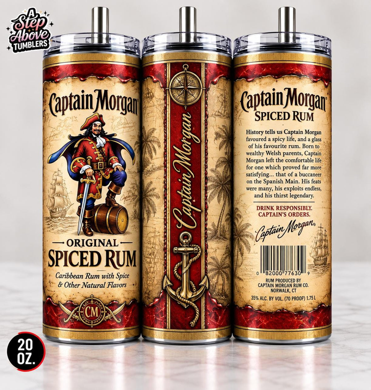 LIQUOR INSPIRED TUMBLERS